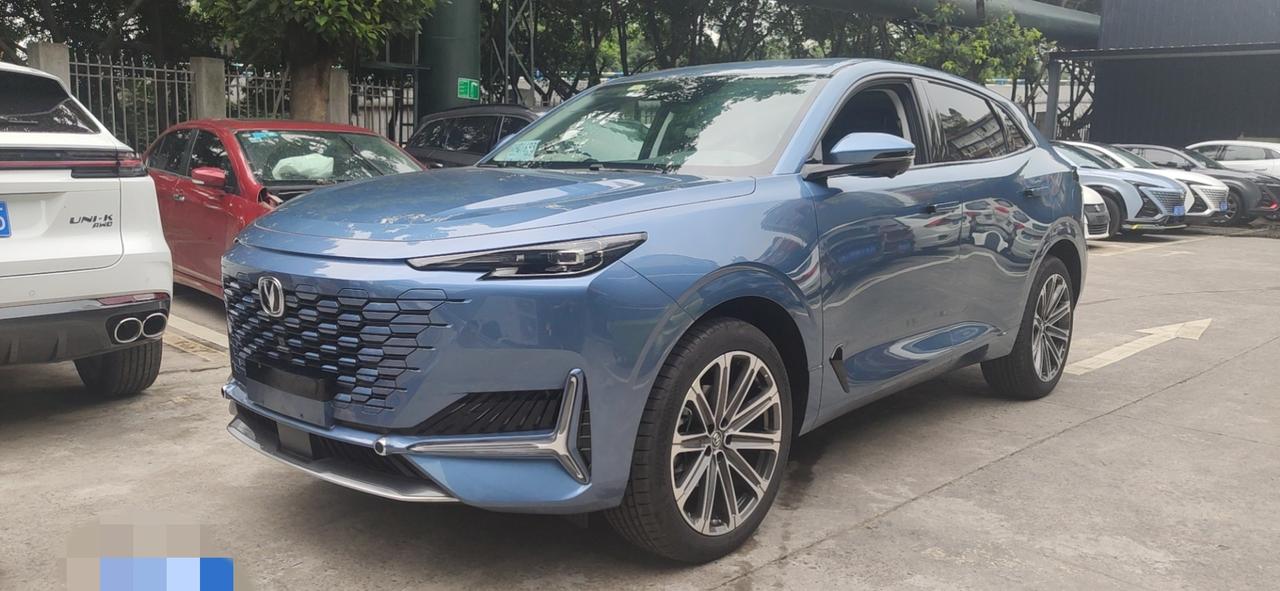 丹青蓝的unik,好看_长安uni-k车友圈_懂车帝