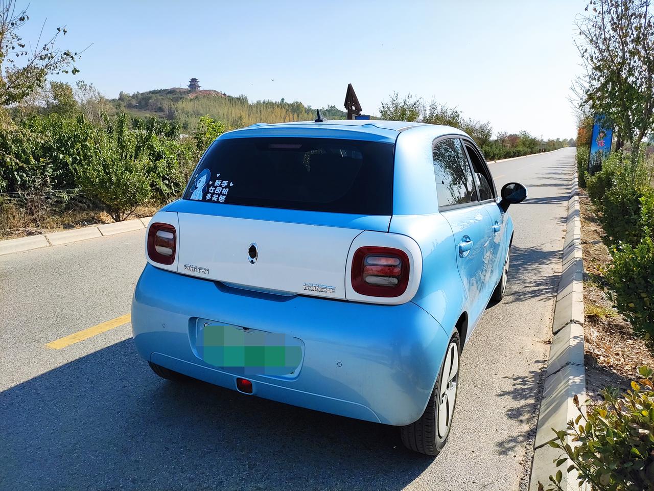 欧拉黑猫,一辆兼具美感的新能源车开着欧拉黑猫,无论走到哪里