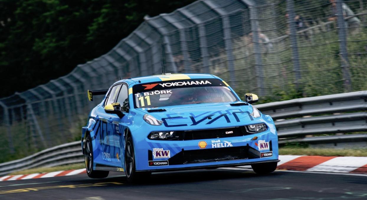 领克03 tcr赛车征战纽北赛道,首个参与国际顶级房车赛事的