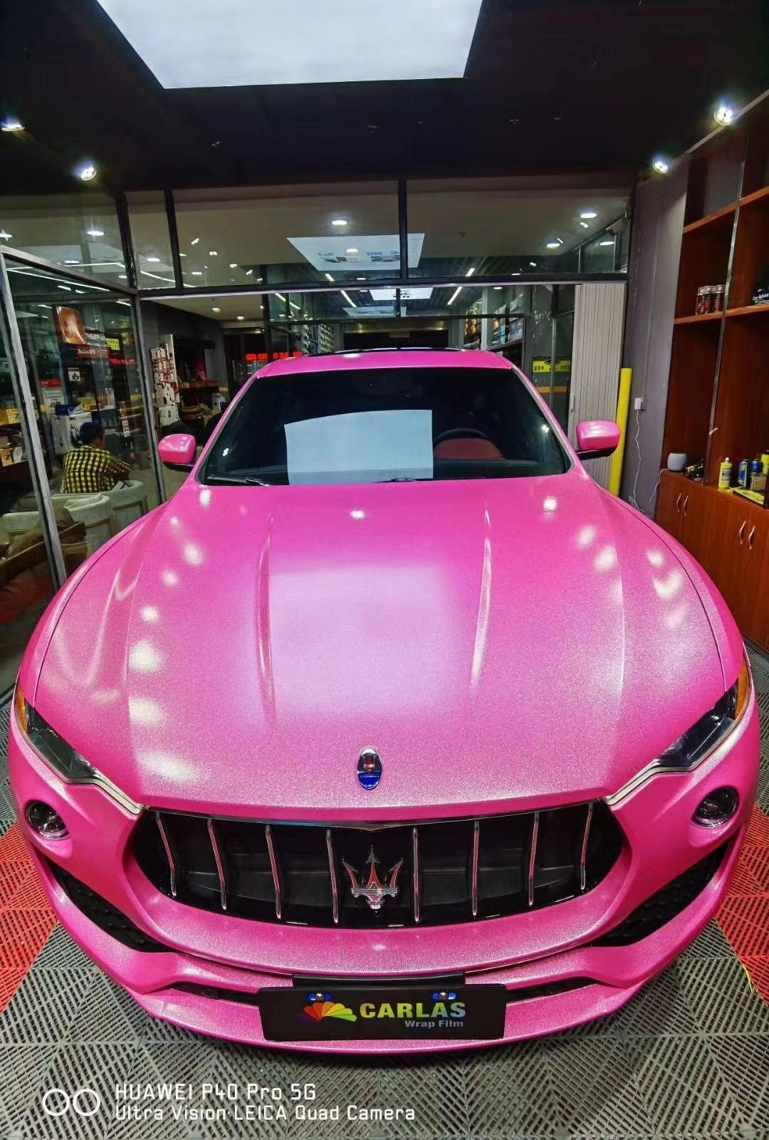 玛莎拉蒂爆闪公主粉有没有撩动你的少女心_levante车友圈_懂车帝