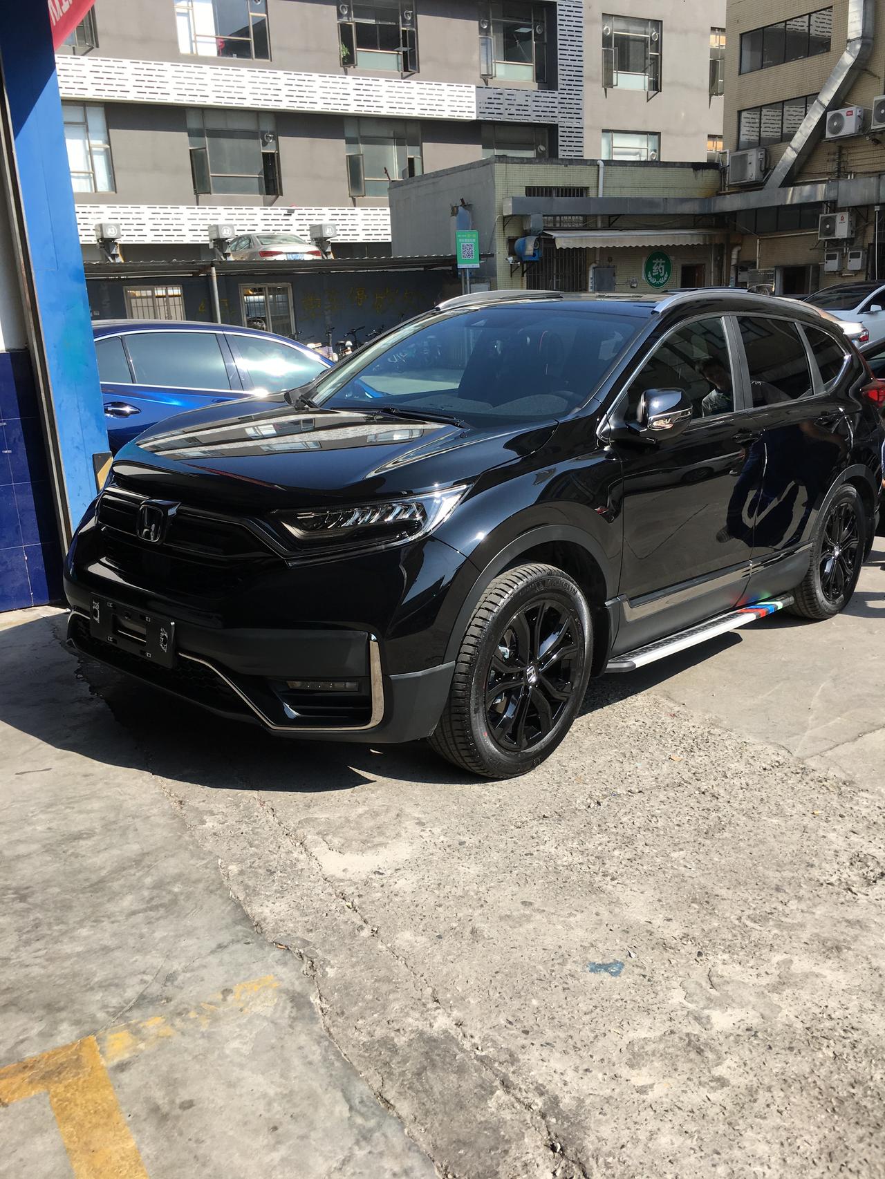 2021本田crv两驱黑爵士加装