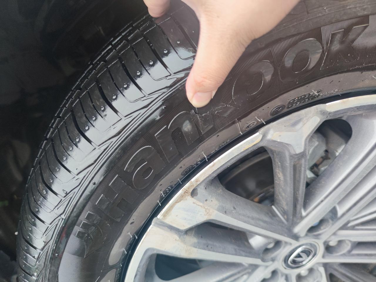 新车,不足一个月爆胎了_长安cs75 plus车友圈_懂车帝