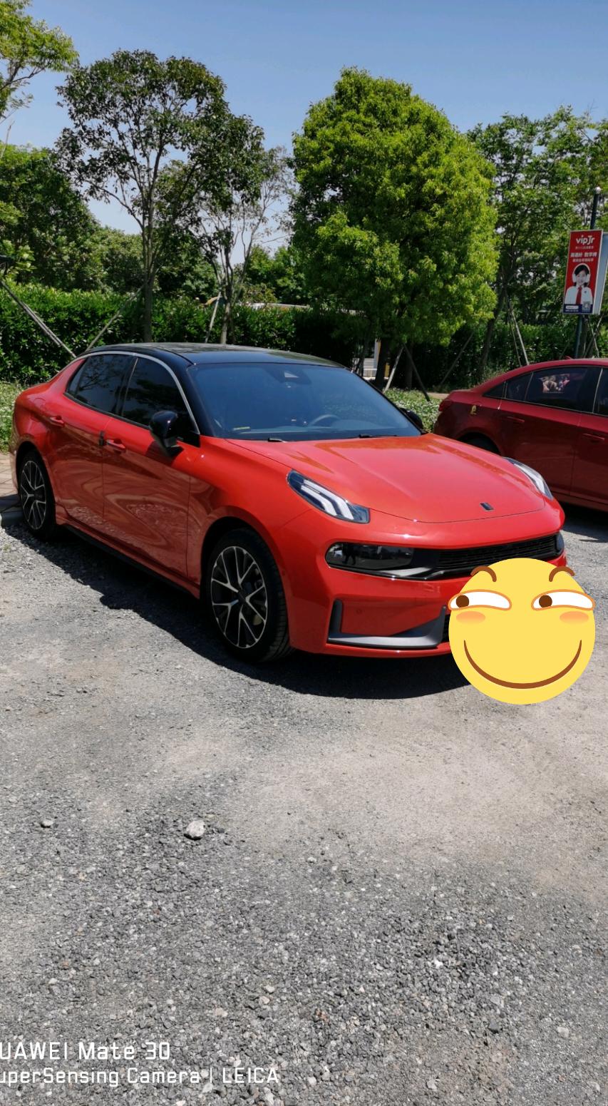 黑顶贴好了,上图_领克03车友圈_baokk_懂车帝