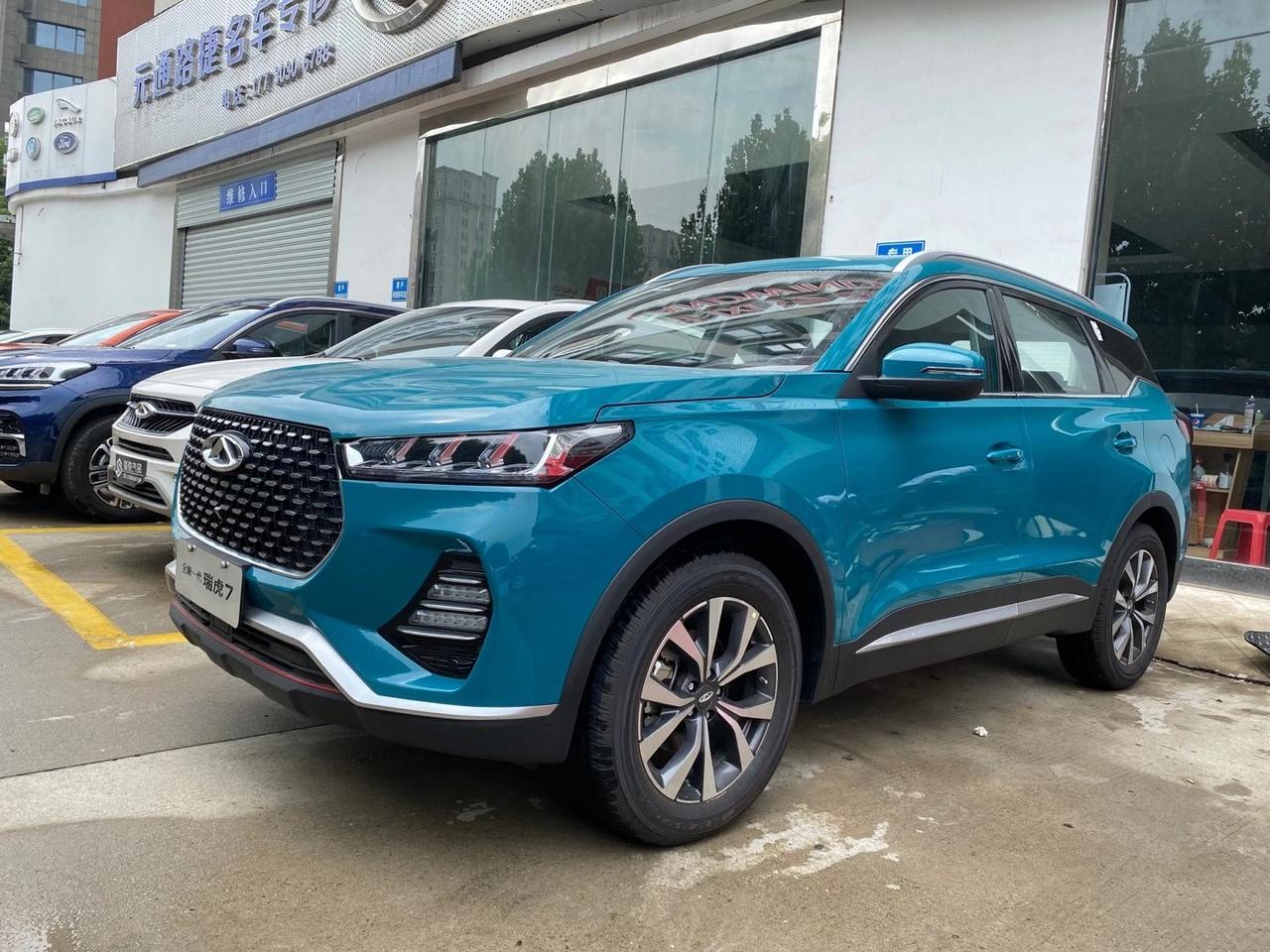 有没有喜欢这个颜色的朋友啊,产地哦_瑞虎7车友圈_懂车帝