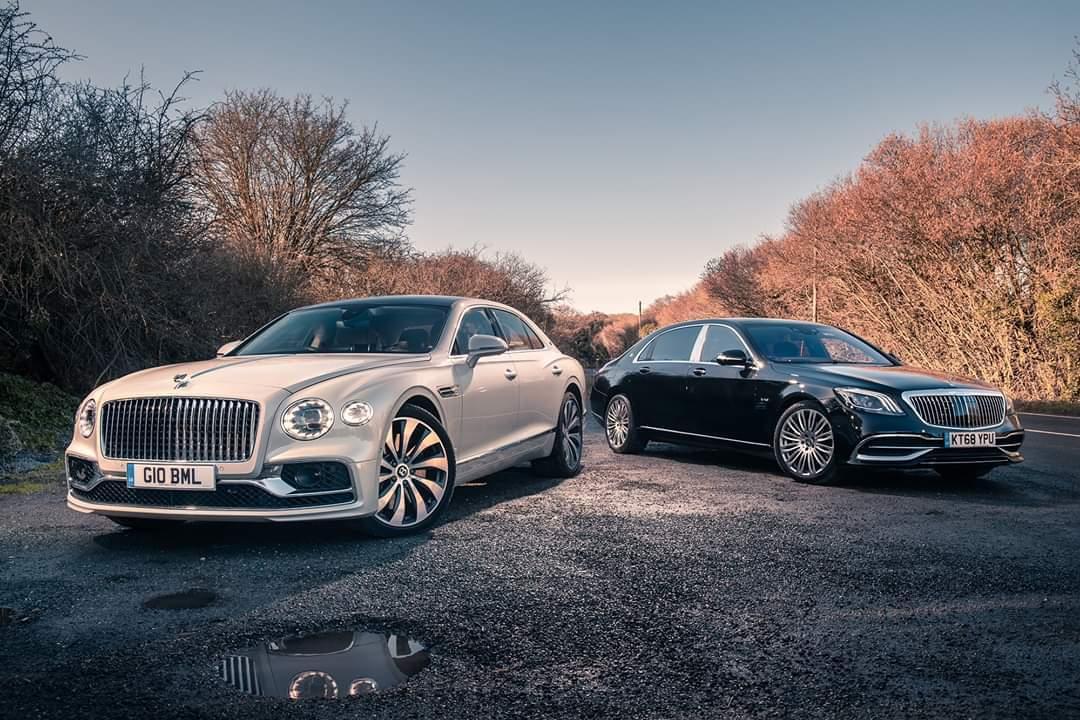 w12的宾利飞驰,v12的s级迈巴赫650,两个品牌目前的旗