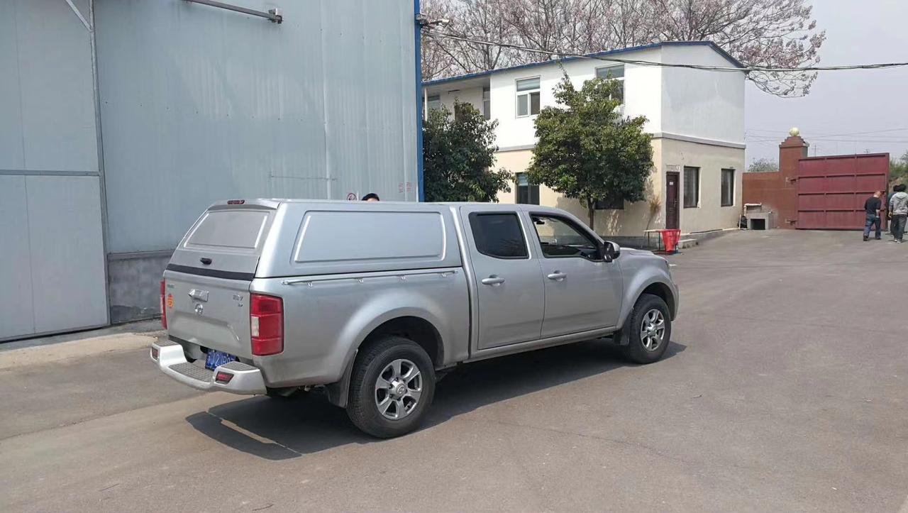 长城风骏5/7皮卡,定制平顶全封闭样式的后箱盖,冲压电泳工艺