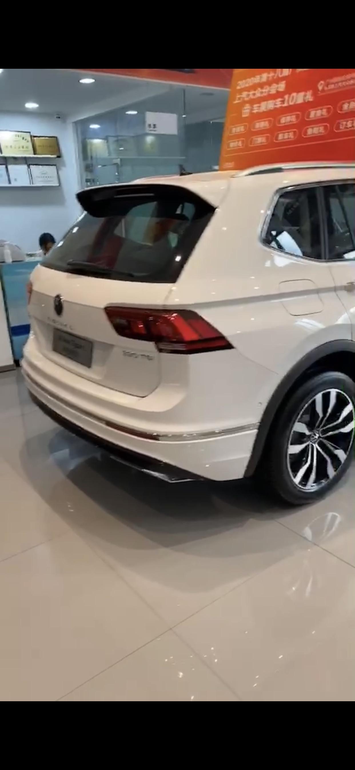 21款途观la柱加强了没有