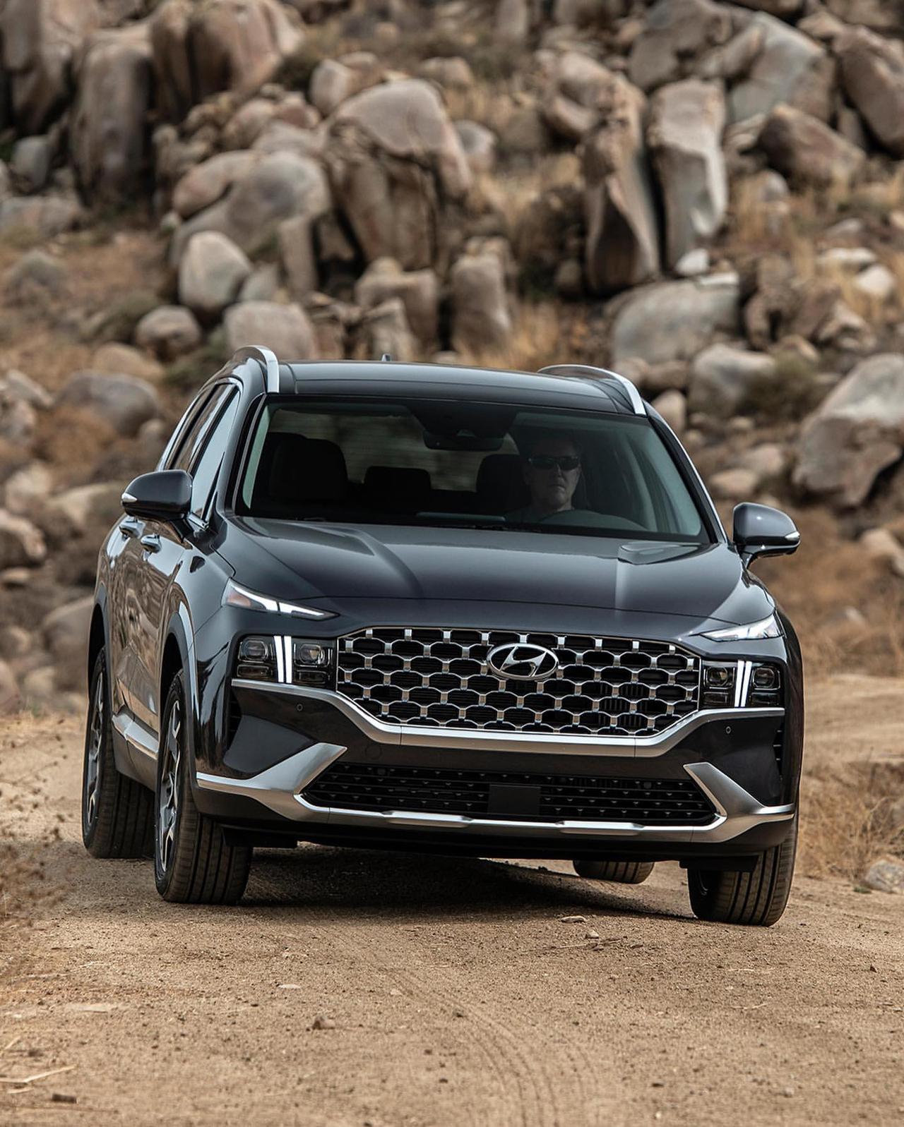 现代汽车2021款全新胜达菲,燃油版和混动版任君选择_懂车帝