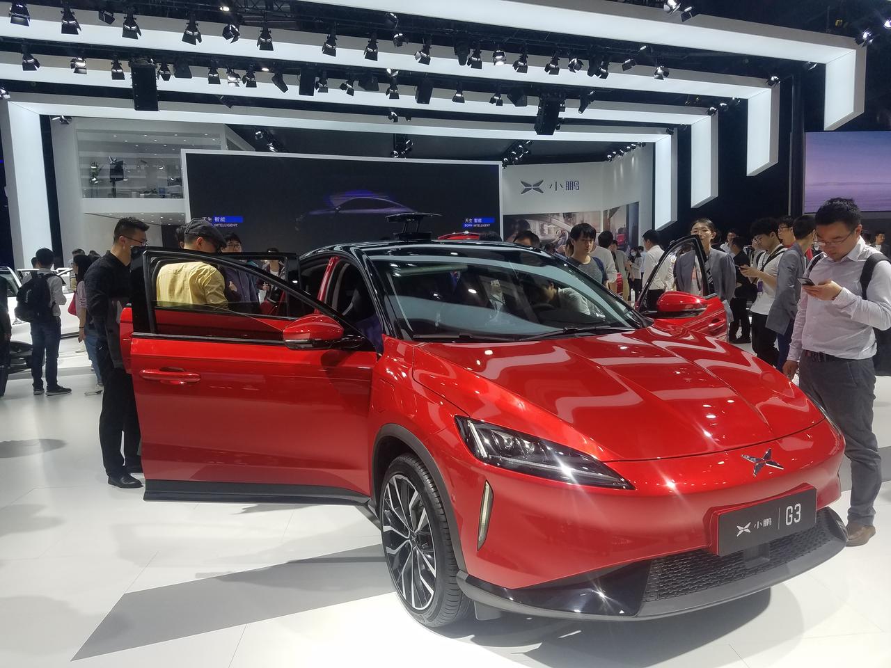 上海国际车展·小鹏电动车_小鹏汽车g3车友圈_懂车帝