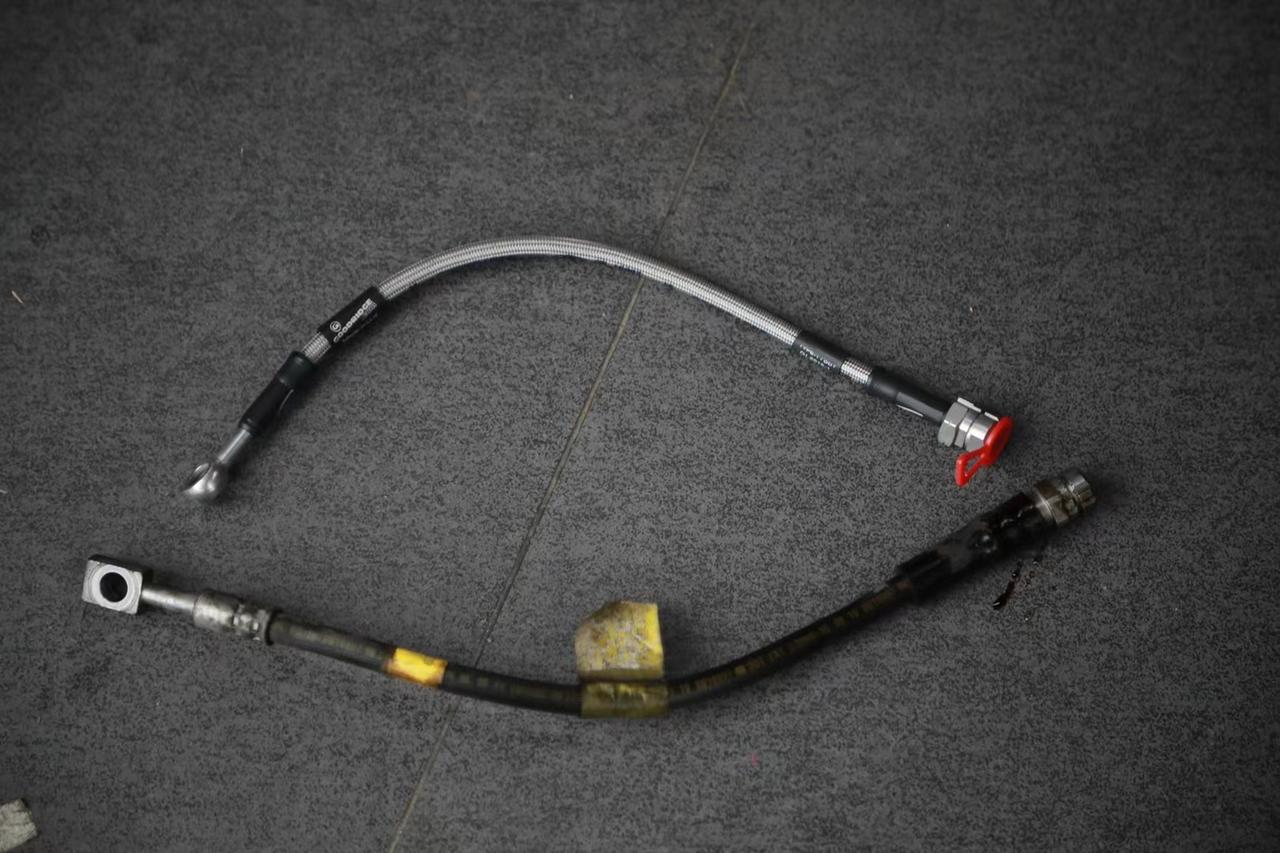 a7升级c8goodridge刹车钢喉