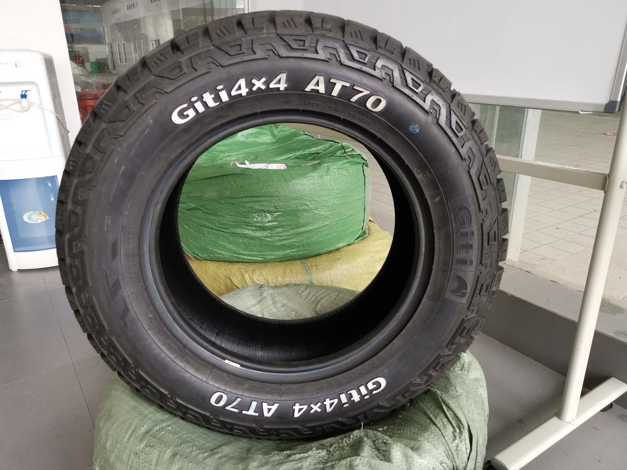 佳通at70,最新的at神胎到手了 现在就差18寸定制锻造轮