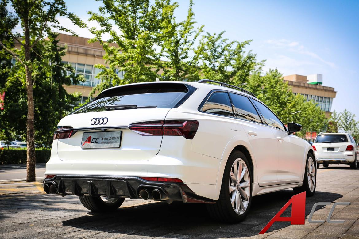 奥迪a6 allroad 改色电光白变蓝_allroad车友圈_懂车帝