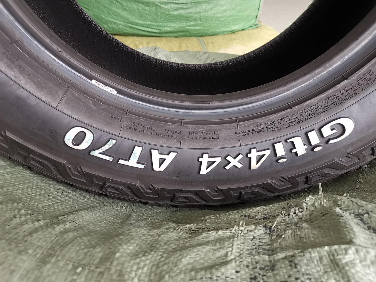 佳通at70,最新的at神胎到手了 现在就差18寸定制锻造轮