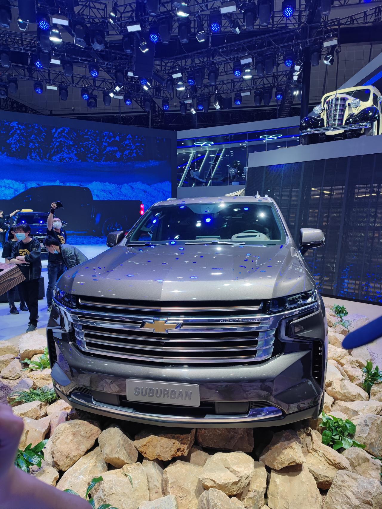 上海车展雪佛兰萨博班