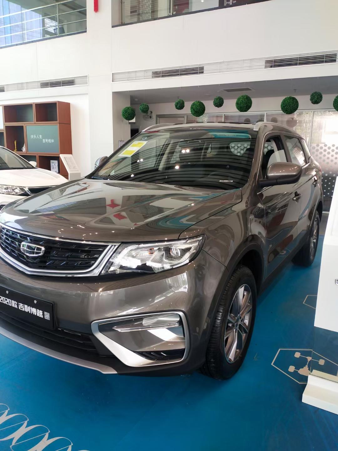 吉利博越百万款