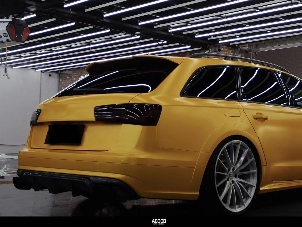 改色膜#奥迪改色膜案例#agood阿古德奥迪a6 竞速橙