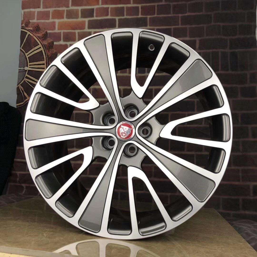 捷豹xfl轮毂升级19寸王者风范万吨级锻造