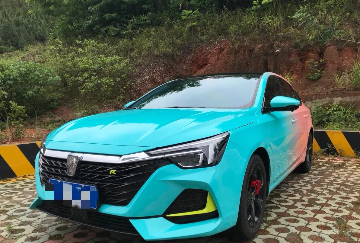 荣威i6改装渐变色效果