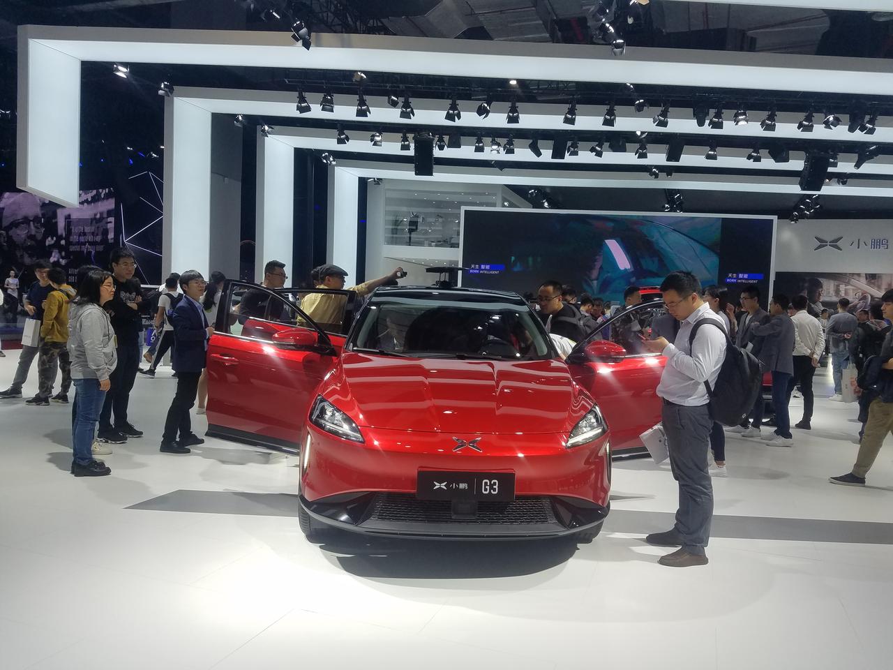 上海国际车展·小鹏电动车_小鹏汽车g3车友圈_懂车帝