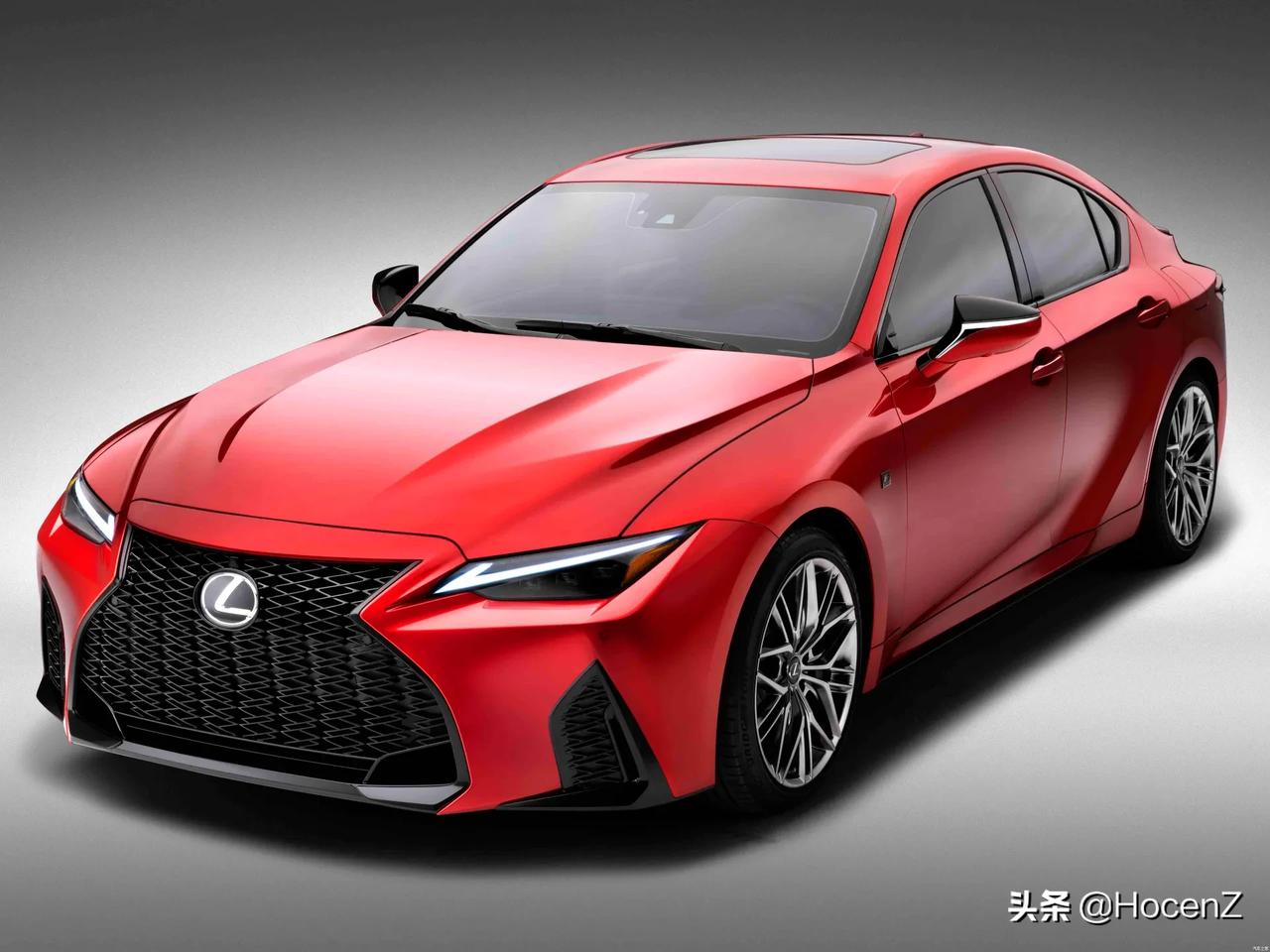 雷克萨斯2021款is颜值爆表帅到炸裂