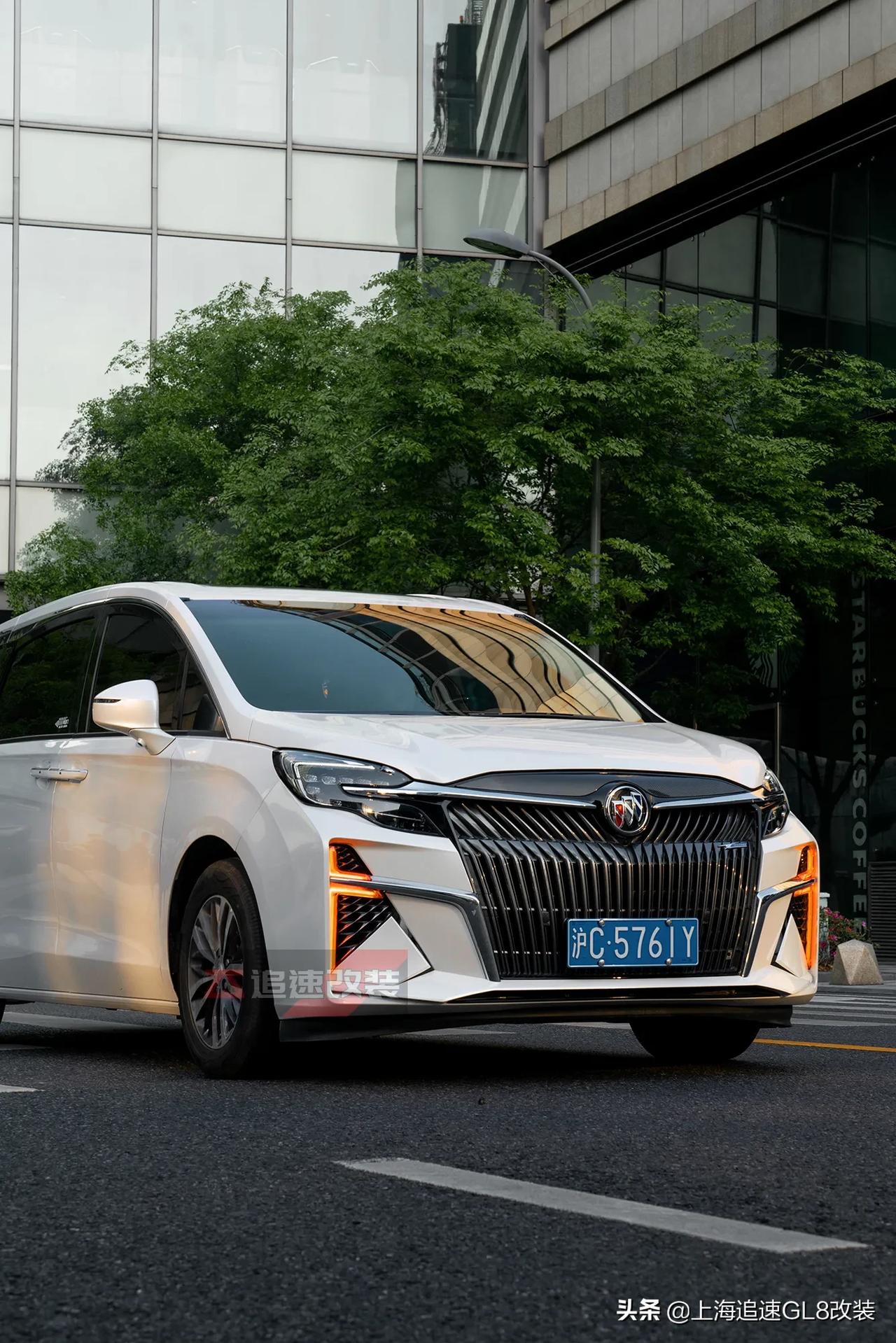 653耀影款前后大包围改装效果#别克gl8__懂车帝