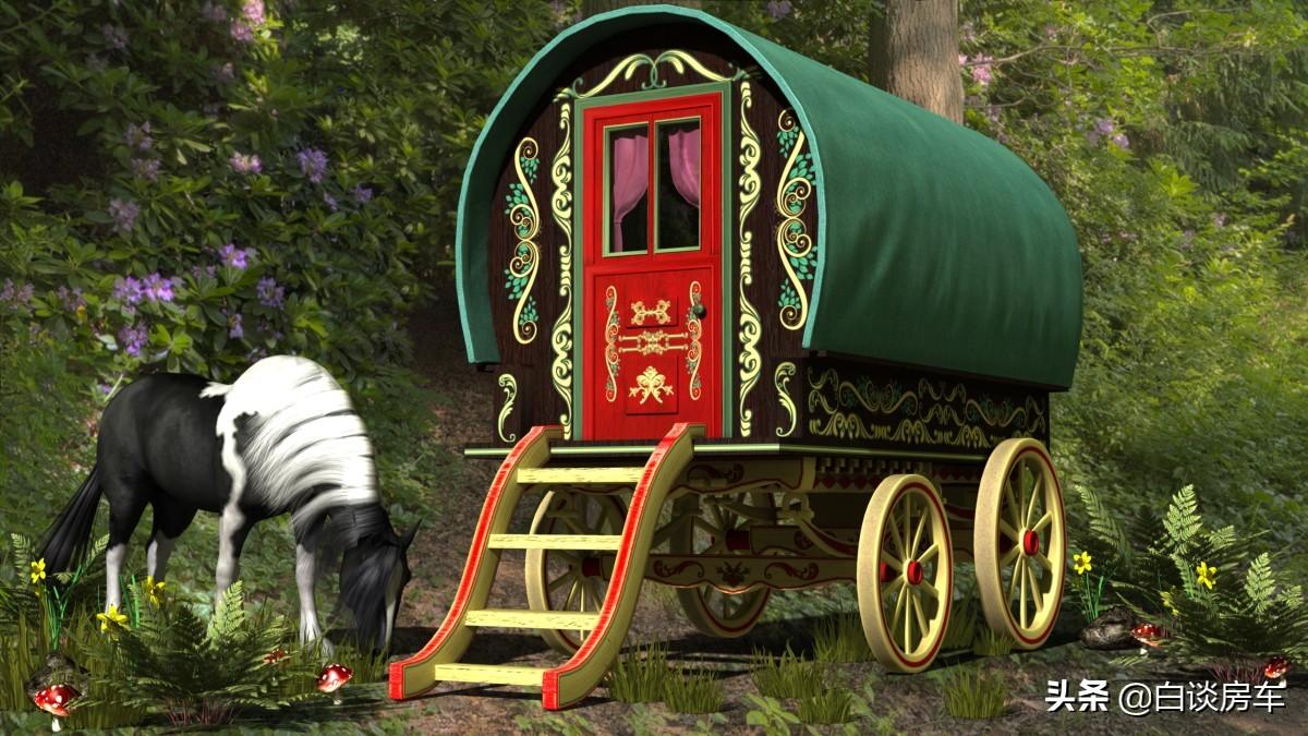 房车在欧洲叫作caravan,译为"大篷车