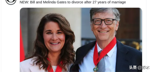 比尔盖茨离婚老婆图片