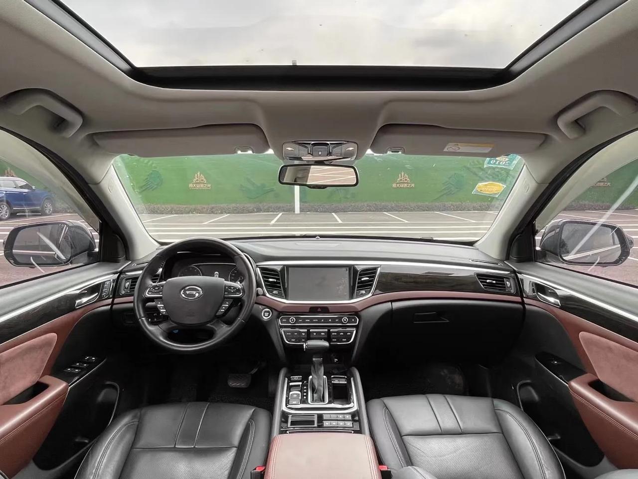 17年传祺gs8两驱豪华七座版20t8万公里一手极品车况多功能方向盘全景