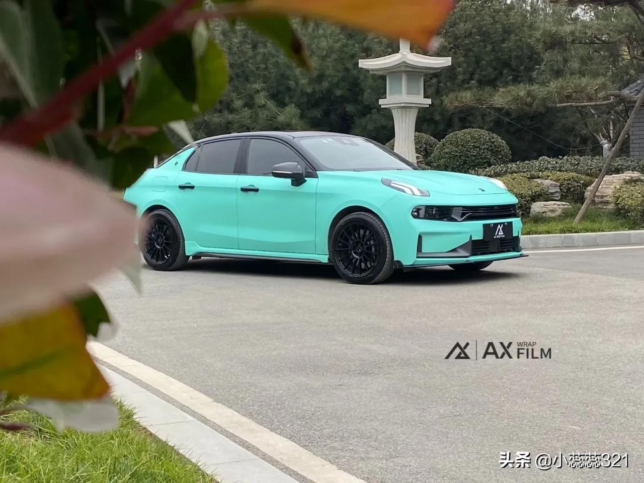 领克03改色蒂芙尼电光蓝这种神仙颜色够轻奢@领克汽车#汽车