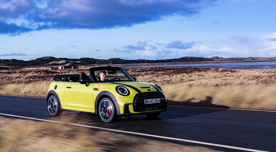 新款mini cabrio敞篷版官图根据mini官方消息,m