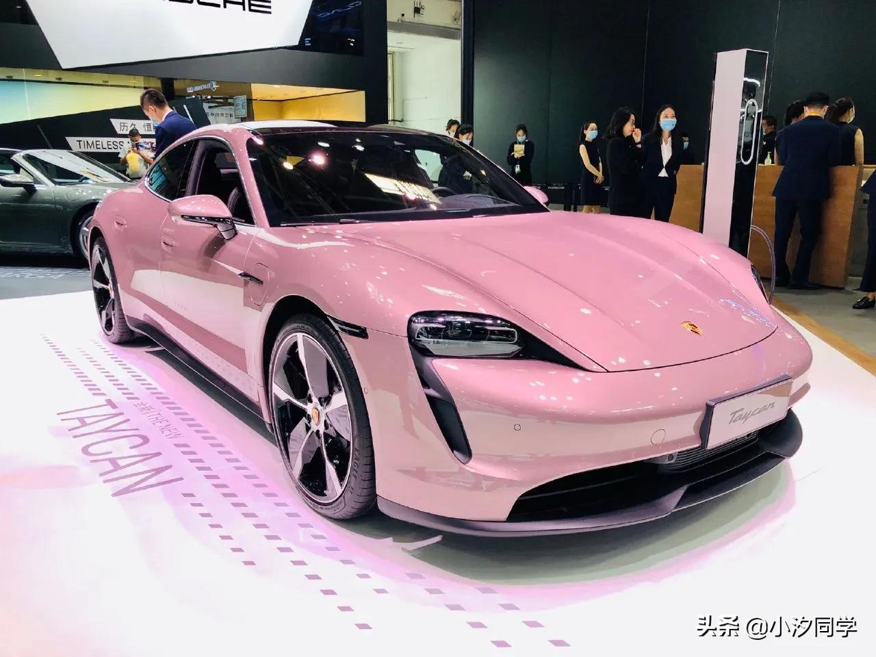 冰莓粉色保时捷taycan你爱不爱?保时捷taycan推出