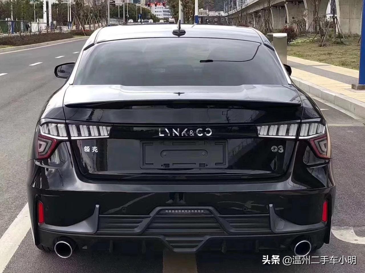 黑武士19年差几天上牌领克03手自一体15t顶配本地纯一手私家代步07