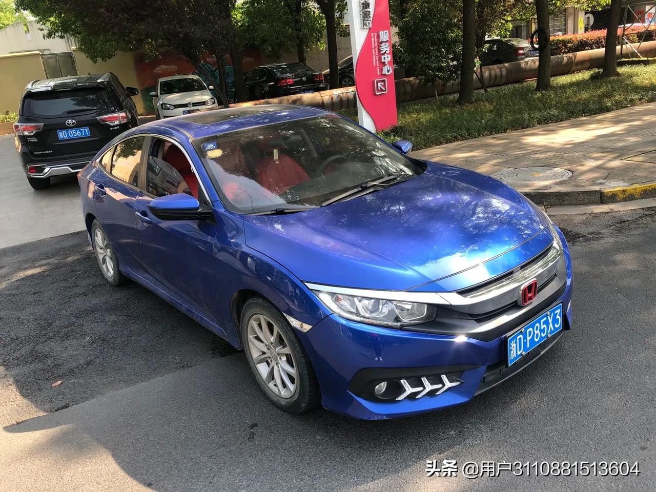 店里兄弟自用车18年本田思域神车一台车况原版只卖1098万按揭首付一万