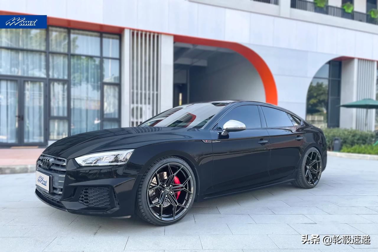 奥迪s5锻造轮毂改装案例分享#mmx轮毂# #汽车改装# #奥迪s5#2021-02-2