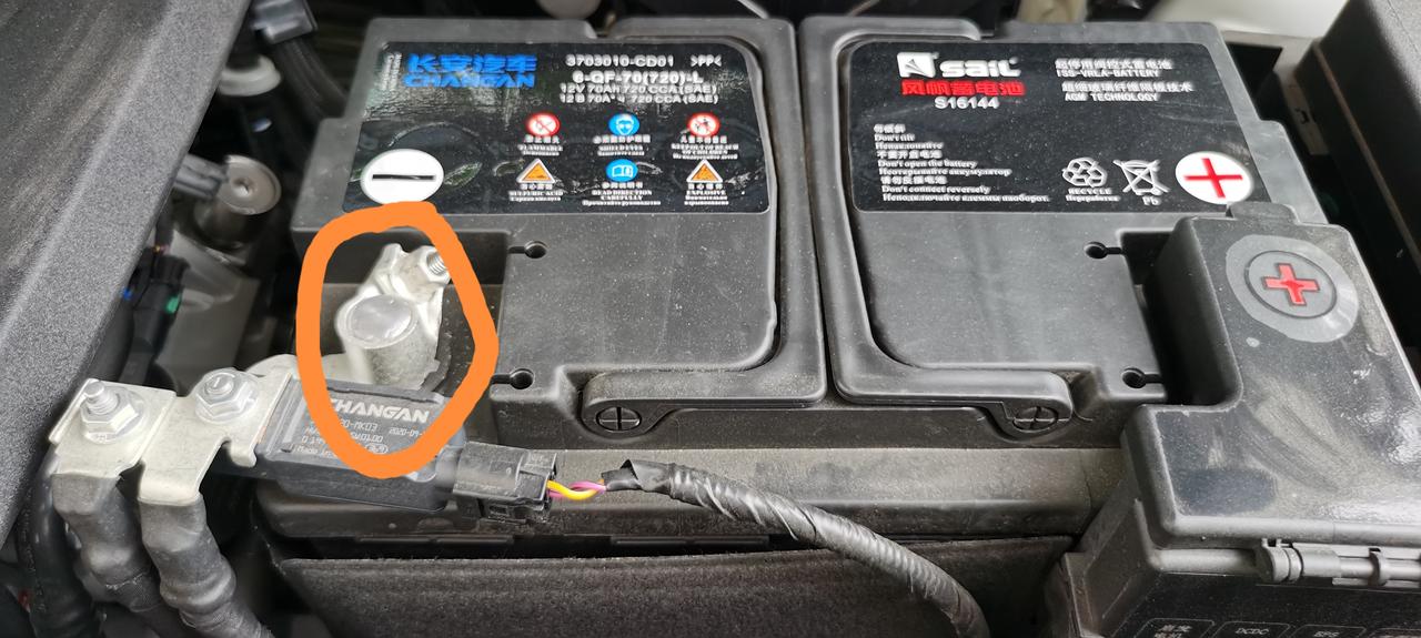 车长时间不开,是把电瓶这个地方卸下来吗_长安cs75 plus车友圈_懂车帝