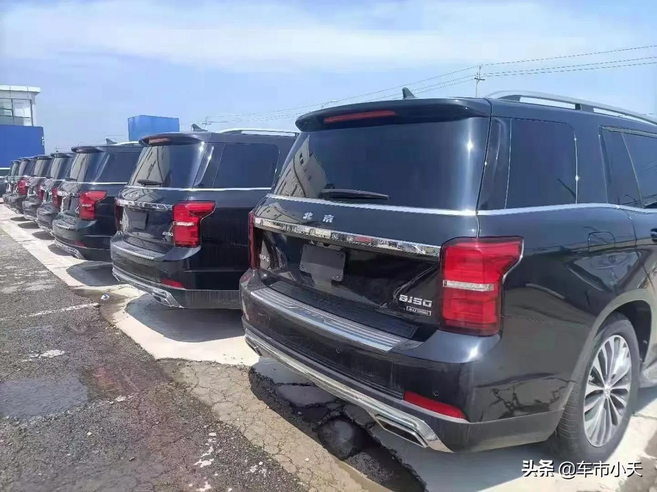 北汽这也太省事了bj90虽然用的奔驰全套技术但是连钥匙都懒得改奔驰的