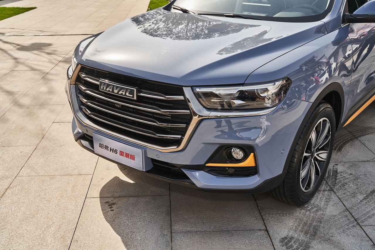 哈弗h6国潮版之青瓦灰外观赏析