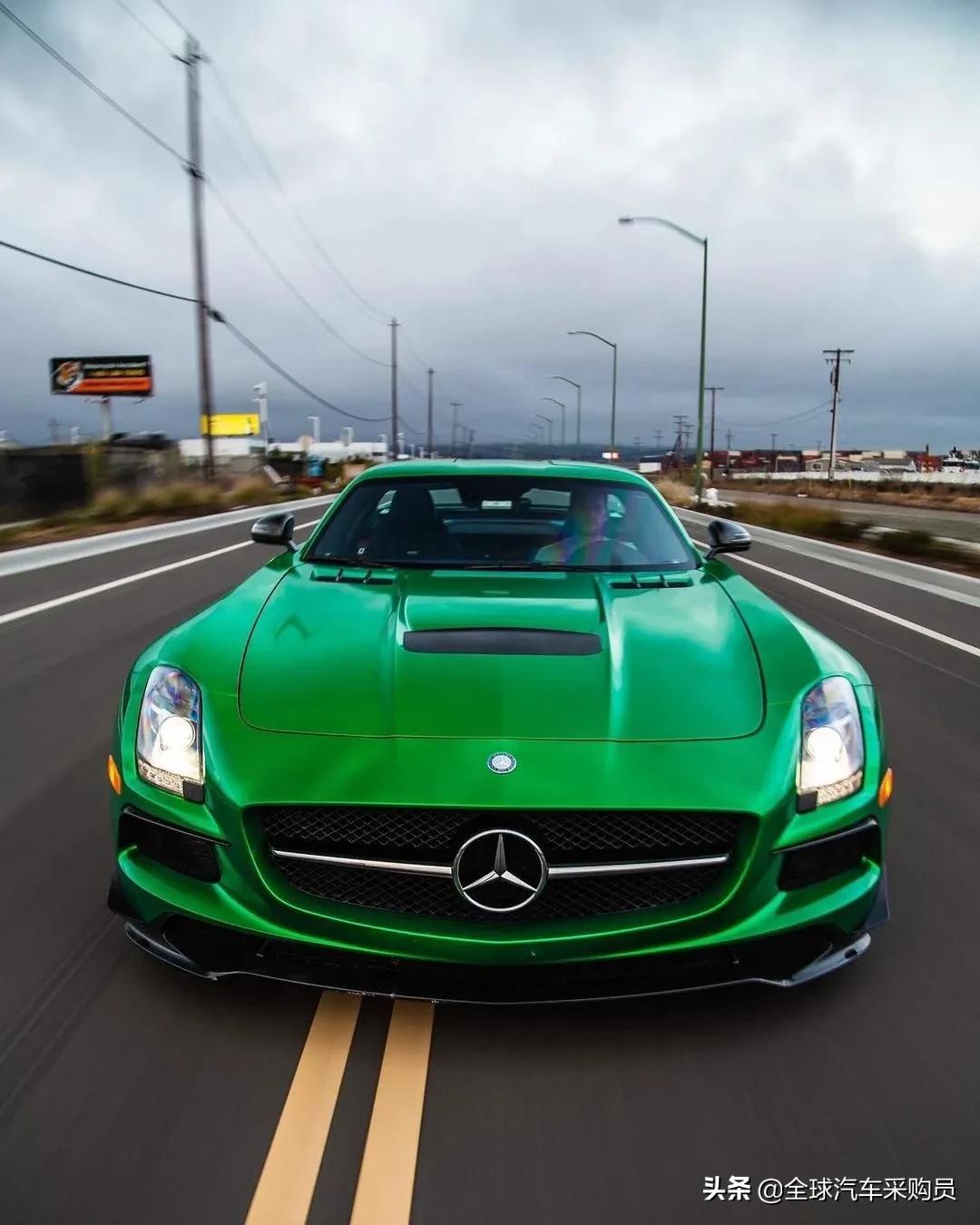 梅赛德斯奔驰 amg 大绿魔#汽车##奔驰##suv_懂车帝
