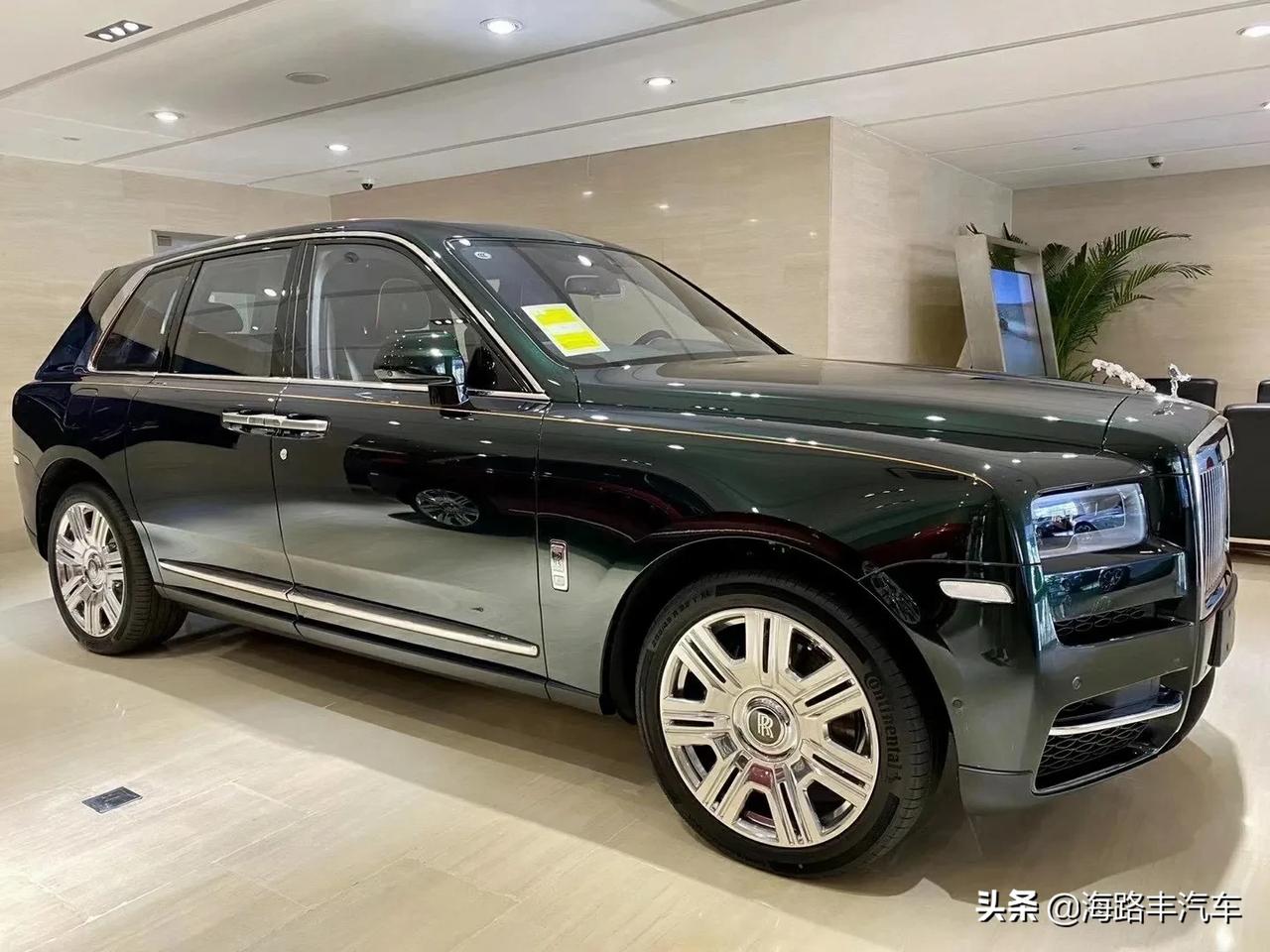 深祖母绿劳斯莱斯库里南国内现车
