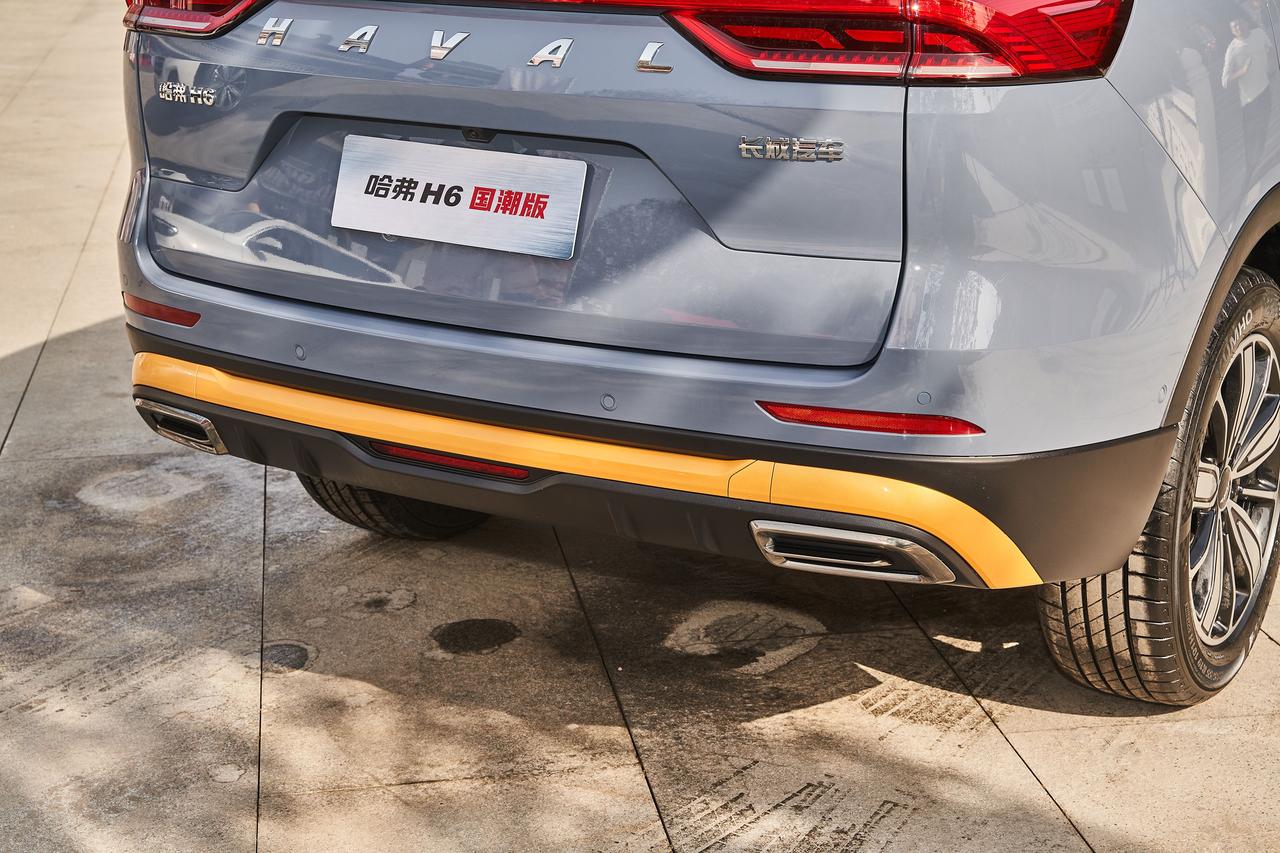 哈弗h6国潮版之青瓦灰外观赏析
