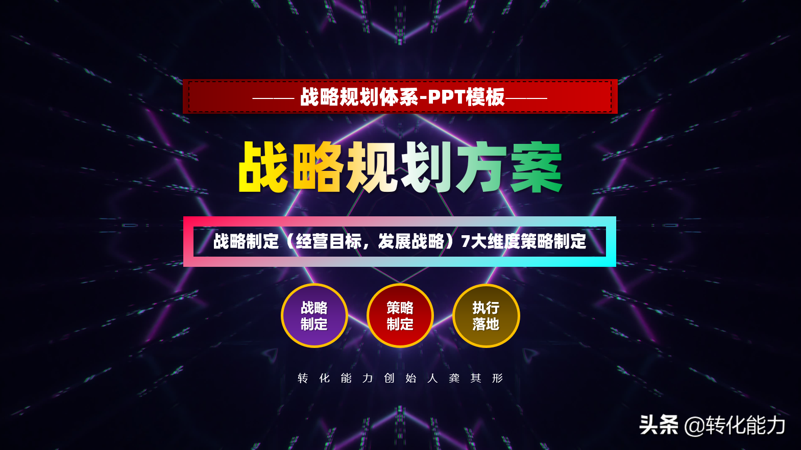 战略规划方案ppt模板 如何制定战略规划？完整版PPT解决方案模板
