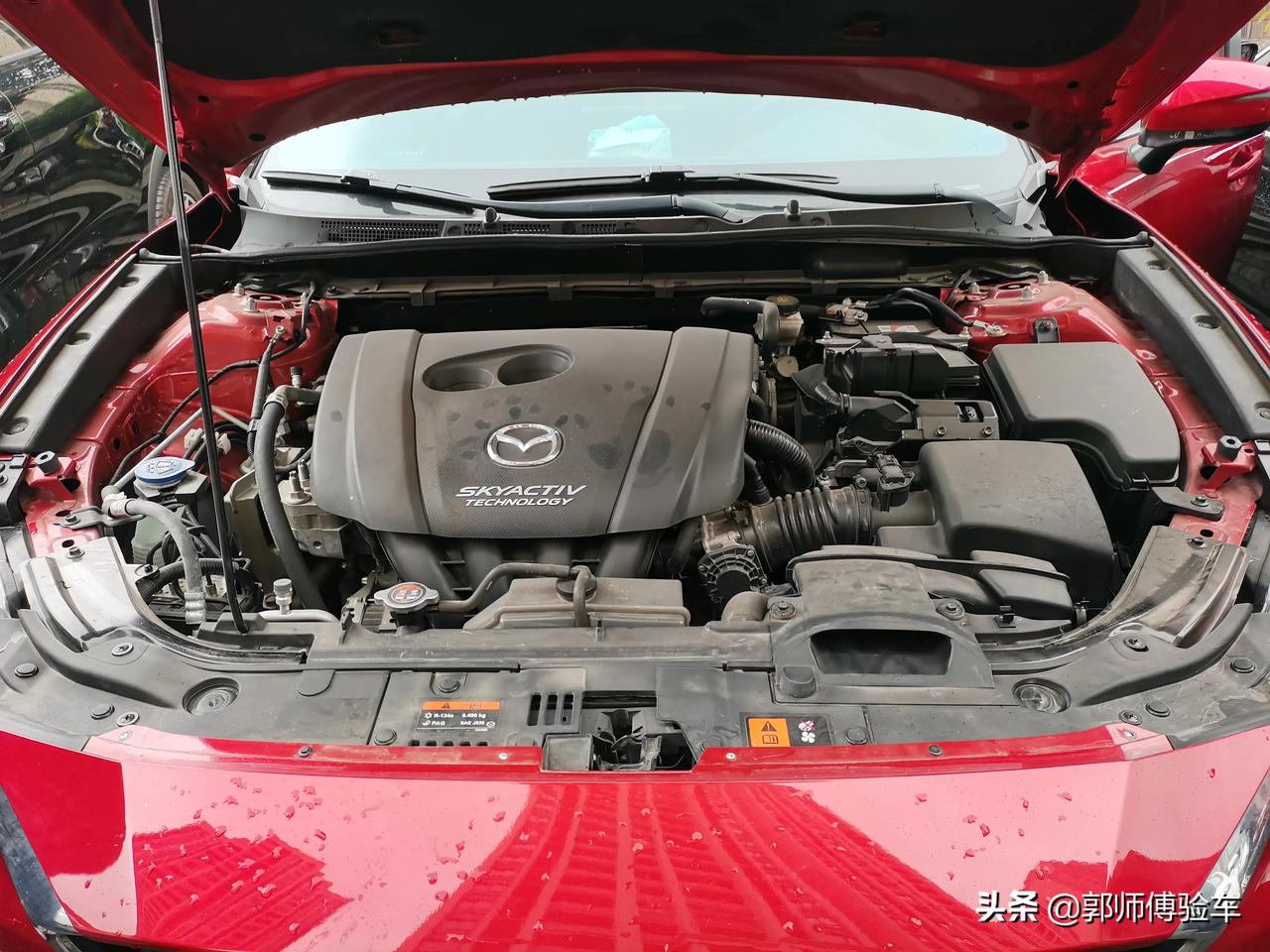 4月首单验车,马自达cx4 17年出厂和上牌,除了皮毛几处喷