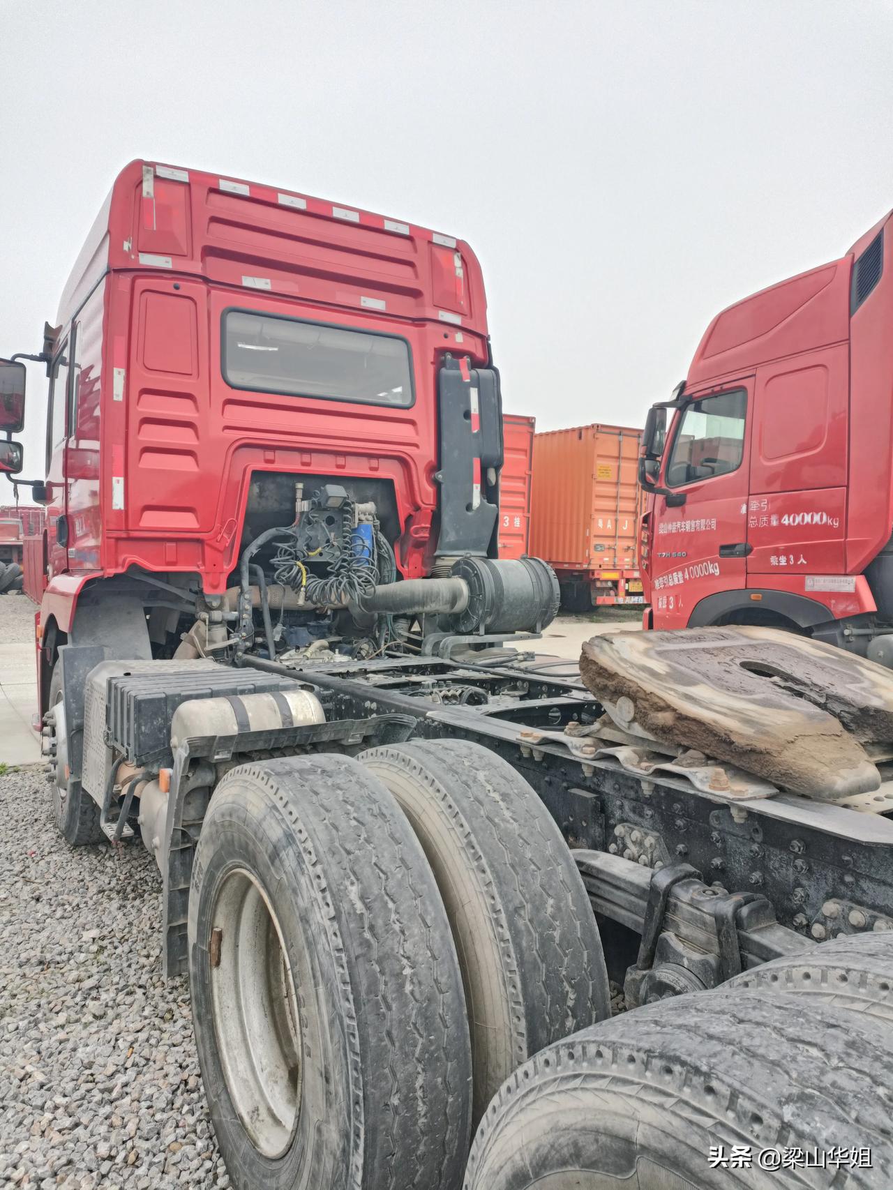 陕汽德龙新m3000二手牵引车20年6月份潍柴发动机法士特12速变速箱汉德