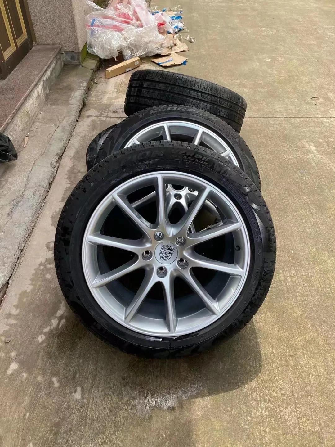 保时捷卡宴原厂轮毂20寸