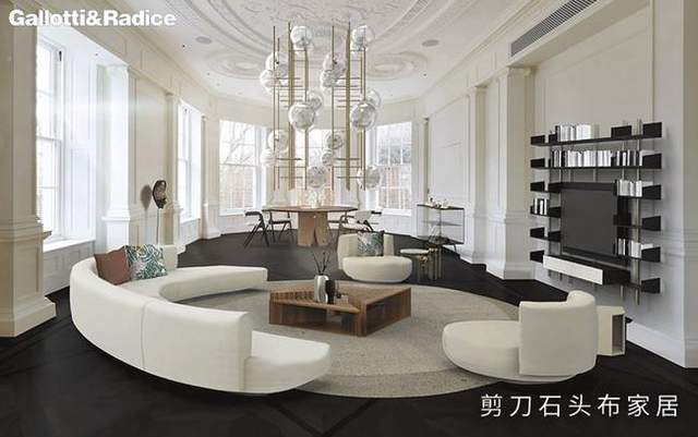 意大利轻奢家具Gallotti&Radice，扶手椅设计欣赏