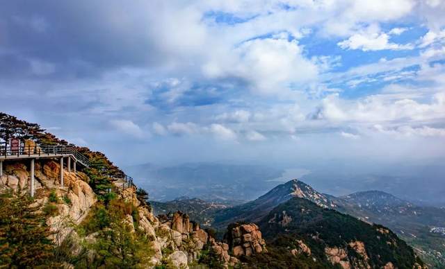 天蒙山风景图片