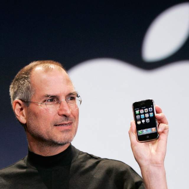 乔布斯iPhone 4