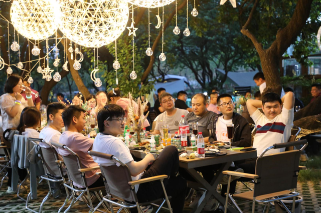 矿一科技迎端午露营团建活动