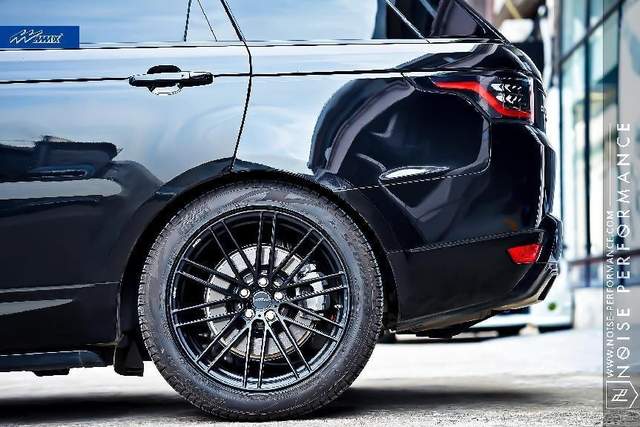 "黑武士"设计美感,路虎揽胜极简升级mmx轮毂