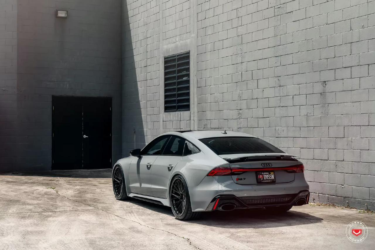 而在现实中卖不过德系# #黑武士# #奥迪改装# #低趴# #奥迪# #奥迪rs7